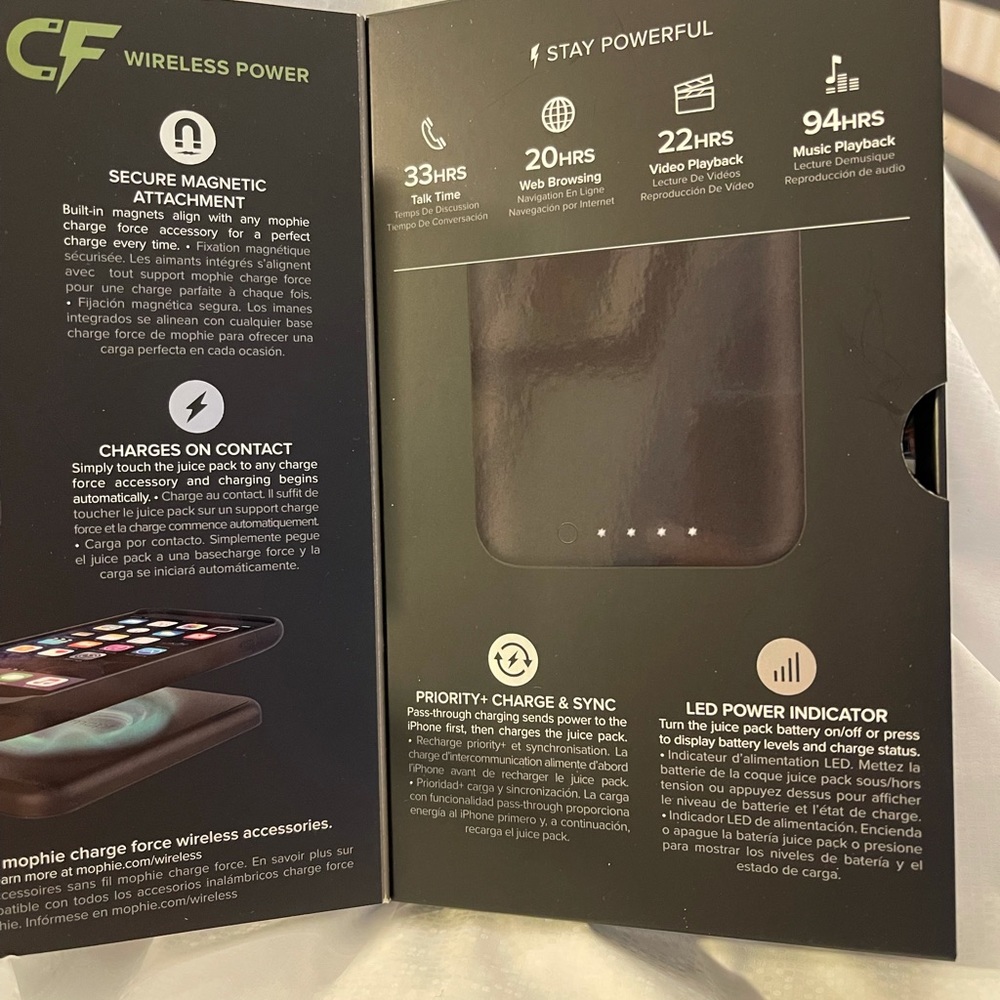 Mophie portable charging case